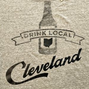 NWT CLE Drink Local Shirt